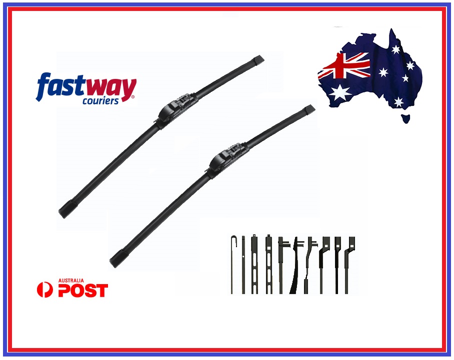 Smart Fit Aero Wiper Blades Pair of 23inch (580mm) & 13inch (330mm) - Bild 1 von 7